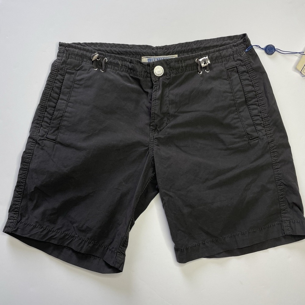 True Religion Shorts Women's 27 Cargo Grey NWT